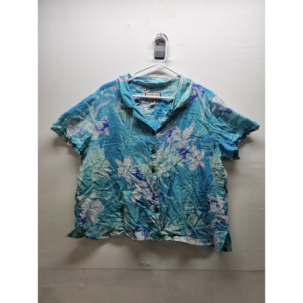 Lot of 7 VTG 90s Hawaiian Shirts Short Sleeve Tropical Floral Resortwear Retro - Picture 14 of 16